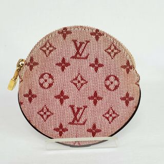 ルイヴィトン(LOUIS VUITTON)の【美品】ルイヴィトン　ポルトモネ　ロン　モノグラム　コインケース　小銭入れ(コインケース)