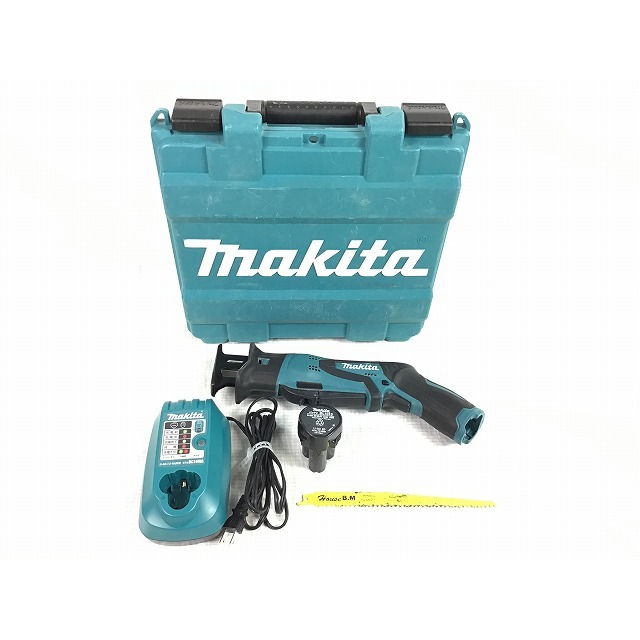 Makita ☆中古品☆makita マキタ 10.8V 充電式レシプロソー JR101DW バッテリー1個(1.3Ah) 充電器 ケース付  コードレス セーバソー 73102の通販 by 工具販売専門店Borderless(ラクマ店)｜マキタならラクマ