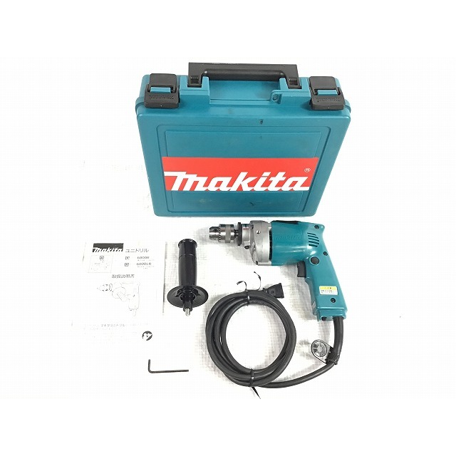 Makita ☆中古美品☆makita マキタ 100V ユニドリル 6000R 電気ドリル 穴あけ加工 電動工具 ケース付 73207の通販  by 工具販売専門店Borderless(ラクマ店)｜マキタならラクマ