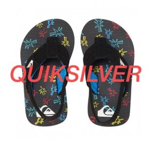 QUIKSILVER / MOLOKAI LAYBACK ビーチサンダル キッズ