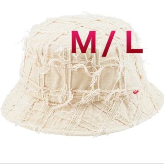 アウトレット 美品 【新品・未使用】Frayed Patchwork Denim Crusher