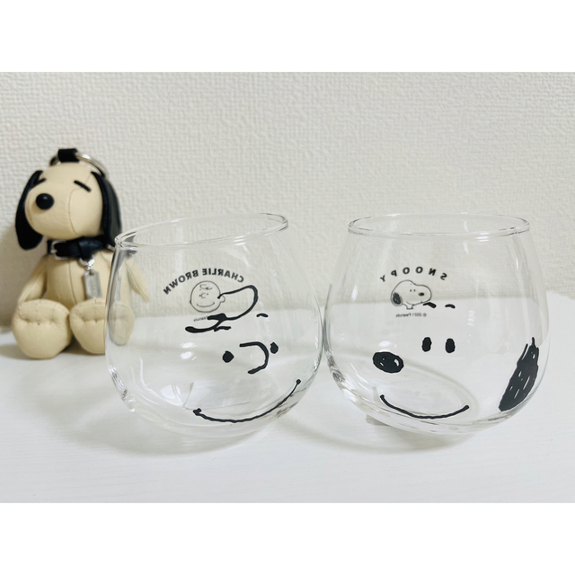 SNOOPY(スヌーピー)のスヌーピー ゆらゆらタンブラー インテリア/住まい/日用品のキッチン/食器(グラス/カップ)の商品写真