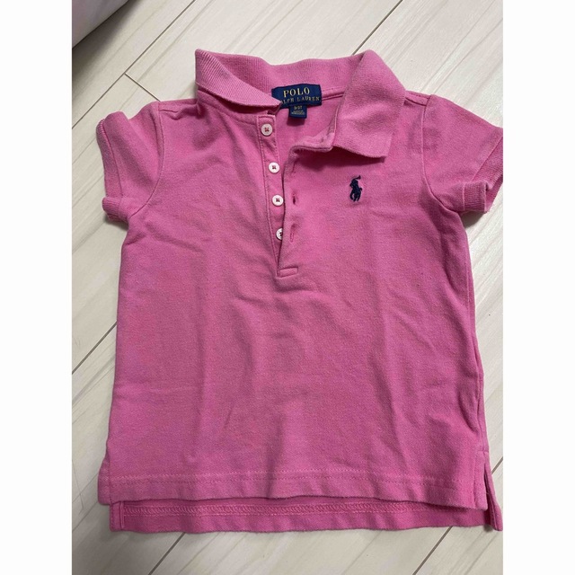 POLO RALPH LAUREN(ポロラルフローレン)のPOLO ポロシャツ　100cm キッズ/ベビー/マタニティのキッズ服女の子用(90cm~)(Tシャツ/カットソー)の商品写真