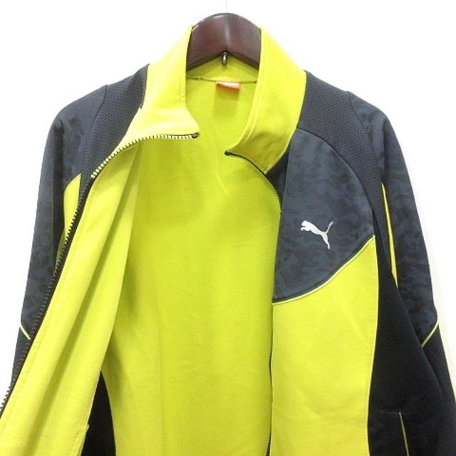 PUMA(プーマ)のプーマ PUMA ジャケット ブルゾン 迷彩柄 カモフラ 切替 M 黄色 メンズのジャケット/アウター(ブルゾン)の商品写真