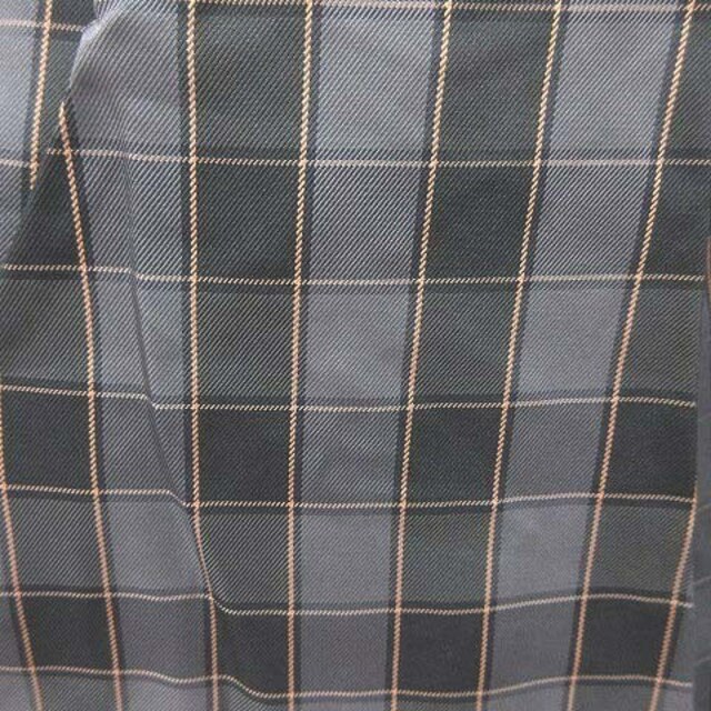 ROPE’(ロペ)のロペ フレアスカート ひざ丈 チェック 36 黒 ブラック チャコールグレー レディースのスカート(ひざ丈スカート)の商品写真
