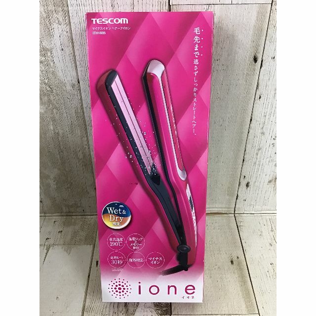 【誠実】 ヘアアイロン TESCOM ITH1605(P)