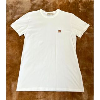 メゾンキツネ(MAISON KITSUNE')の(正規品)Maison Kitsune メゾンキツネ tシャツ  XS(Tシャツ/カットソー(半袖/袖なし))