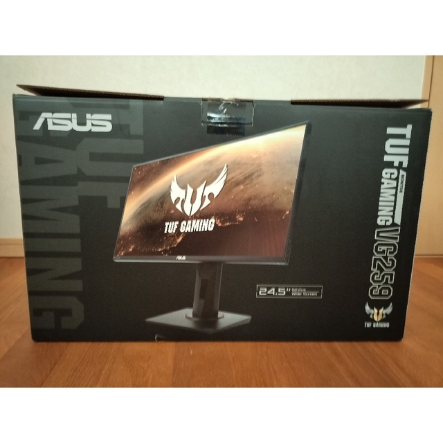 ASUS TUF GAMING VG259QR ゲーミングモニターPC/タブレット