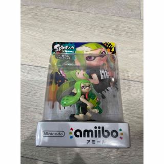 ニンテンドウ(任天堂)のスプラトゥーン　amiibo ガール　レアカラー　ライムグリーン　新品未使用(ゲームキャラクター)