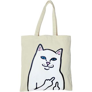 リップンディップ(RIPNDIP)のRIPNDIP トートバッグ　キャンバス バッグ LA TOTE ナチュラル(トートバッグ)