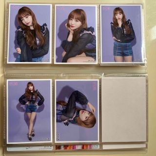 アイズワン(IZ*ONE)のizone チョユリ　生写真　5枚セット(アイドルグッズ)