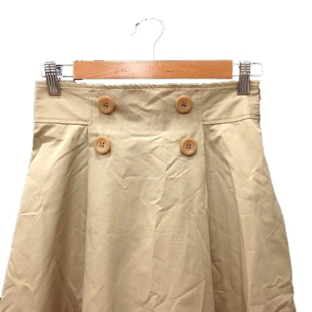 KarL Park Lane(カールパークレーン)のカールパークレーン フレアスカート ミモレ ロング 7 ベージュ レディースのスカート(ロングスカート)の商品写真