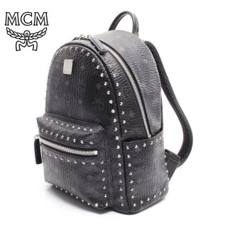 売切り特価 【美品 全国送料無料】MCM アウトラインスタッズ バック