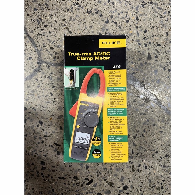 FLUKE True-rms AC/DC Clamp Meter 376