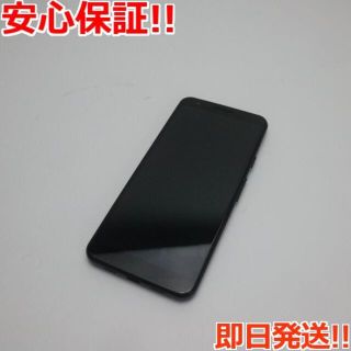 アンドロイド(ANDROID)の新品同様 docomo Google Pixel 3a ジャストブラック (スマートフォン本体)