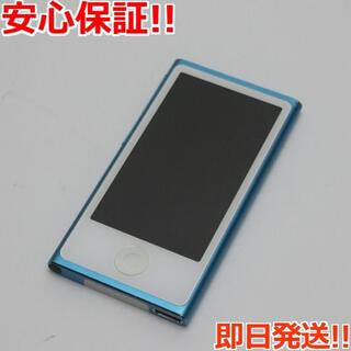 アイポッド(iPod)のiPod nano 第7世代 16GB ブルー (ポータブルプレーヤー)