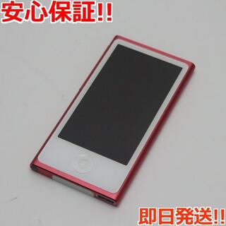 アイポッド(iPod)の新品同様 iPod nano 第7世代 16GB ピンク (ポータブルプレーヤー)