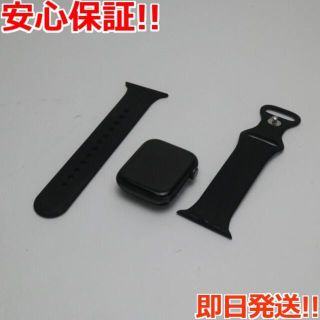 アップル(Apple)の超美品 Apple Watch series5 44mm GPS ブラック (その他)