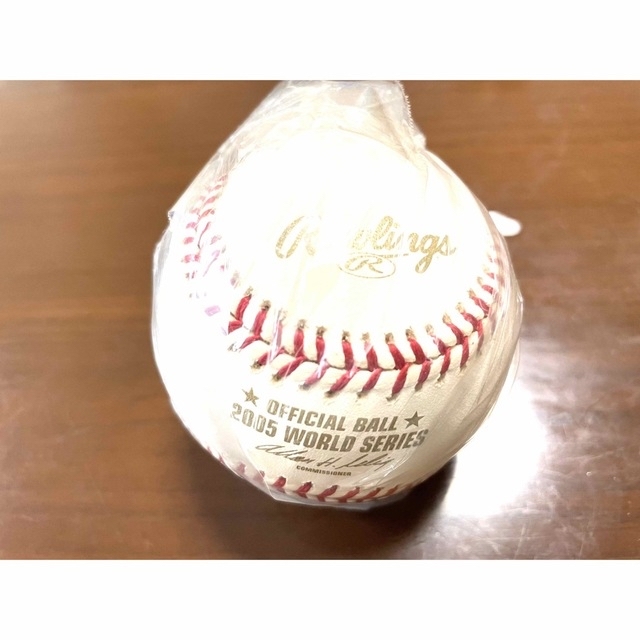 Rawlings(ローリングス)のMLB 2005年 ワールドシリーズ 公式球 スポーツ/アウトドアの野球(記念品/関連グッズ)の商品写真