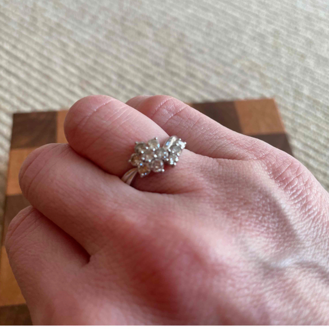 【美品!】ダイヤモンド1ct プラチナリング