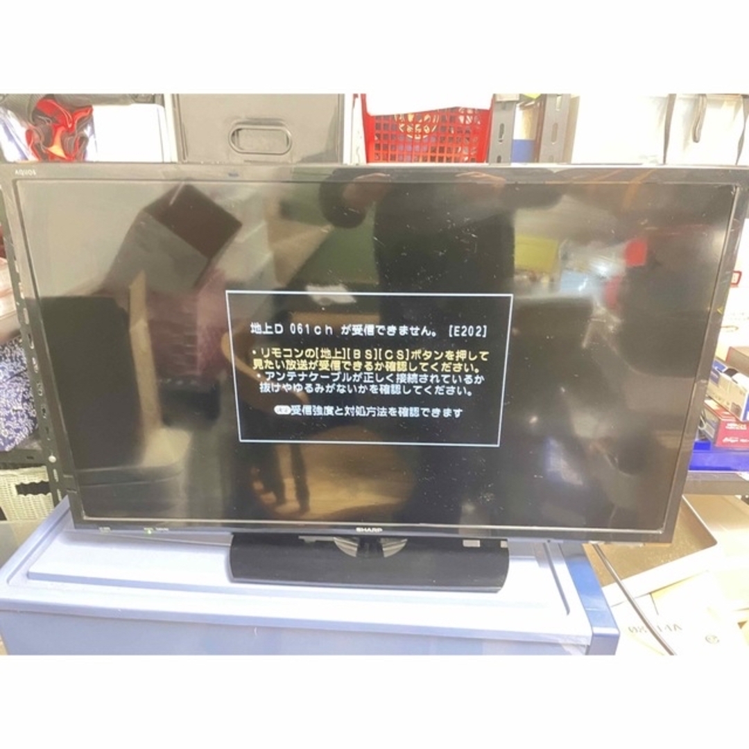 SHARP(シャープ)のSHARP  AQUOS  LC32S5  32型　2018年製 スマホ/家電/カメラのテレビ/映像機器(テレビ)の商品写真