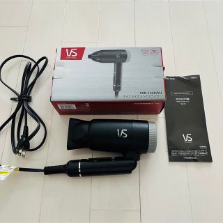 【ジャンク品】ヘアドライヤー　マイナスイオン　VSD-1240/KJ ブラック(ドライヤー)