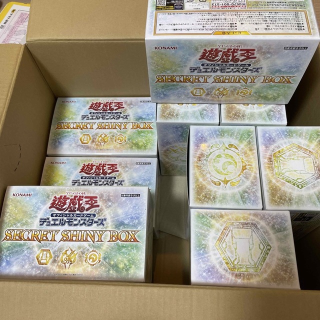 遊戯王　シークレットシャイニーボックス　4ボックス　新品未開封　即日発送