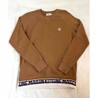 メゾンキツネ(MAISON KITSUNE')の(正規希少品)MAISON KITSUNE   スウェットシャツ　M(スウェット)