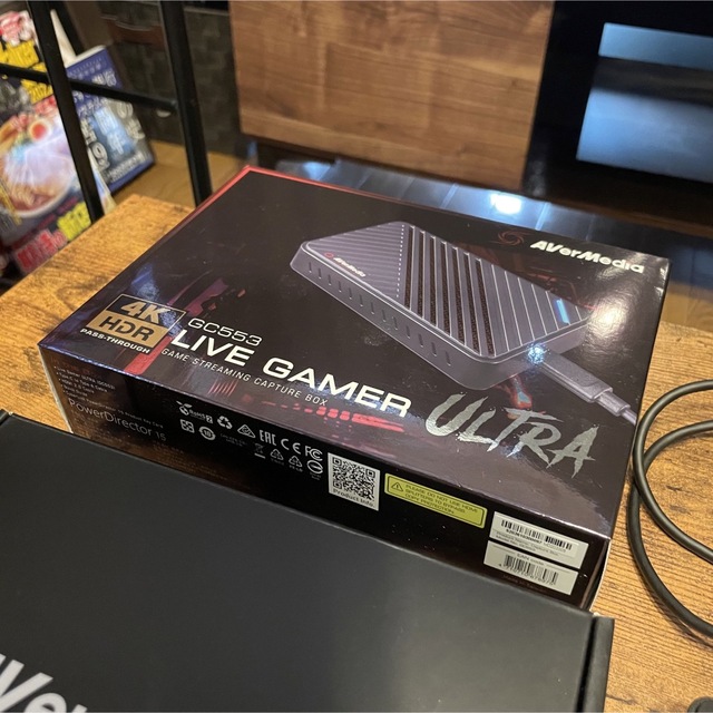 スマホ/家電/カメラAverMedia LIVEGAMER ULTRA GC553 4K 付属品完品