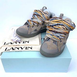 ランバン(LANVIN)のLANVIN CURB SNEAKERS ランバン カーブ マルチシューレース(スニーカー)