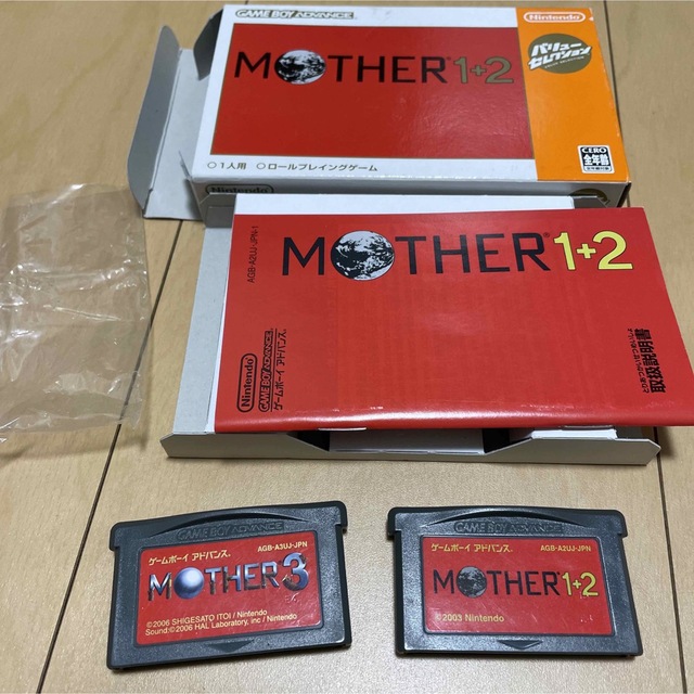 お買得品 ゲームボーイアドバンス 【MOTHER1+2】【MOTHER3】 | www