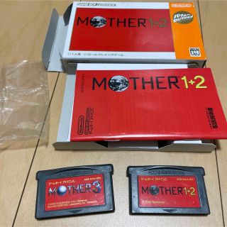 ゲームボーイアドバンス(ゲームボーイアドバンス)のゲームボーイアドバンス　【MOTHER1+2】【MOTHER3】(携帯用ゲームソフト)