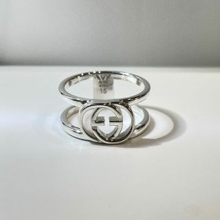 Gucci - GUCCI インターロッキングG ワイヤーリング#15 14号の通販 by