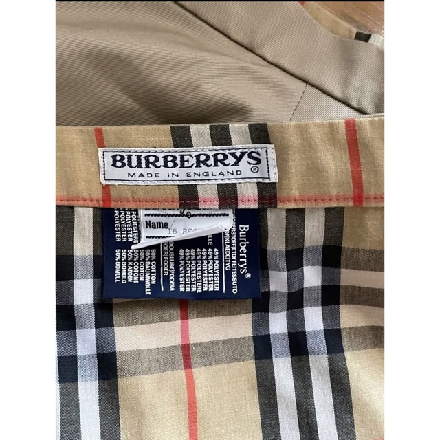 BURBERRY(バーバリー)の(値下げ)Burberry バーバリーUK　巻きスカート ウエスト78cm レディースのスカート(ひざ丈スカート)の商品写真