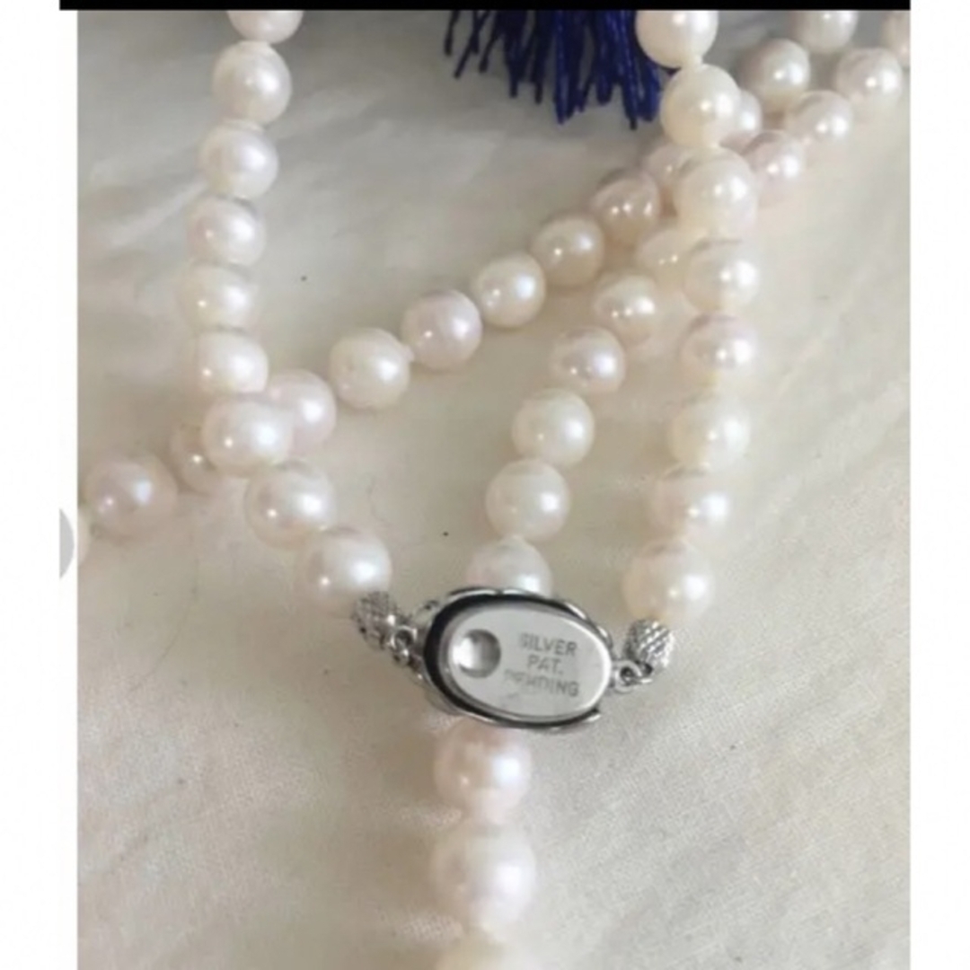 本真珠　ロングパールネックレス レディースのアクセサリー(ネックレス)の商品写真