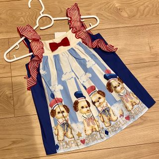 シャーリーテンプル(Shirley Temple)の新品未使用　シャーリーテンプル　マリンパピー　チュニック　120(Tシャツ/カットソー)