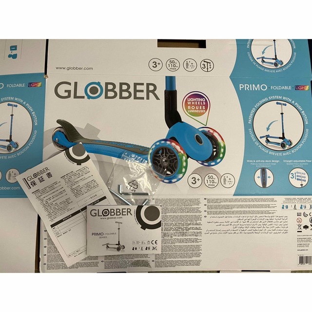 GLOBBER  キックボード キッズ/ベビー/マタニティの外出/移動用品(三輪車)の商品写真