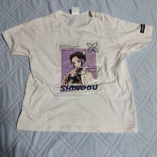 シマムラ(しまむら)の鬼滅の刃 白色しのぶ 半袖Tシャツ 140サイズ(Tシャツ/カットソー)