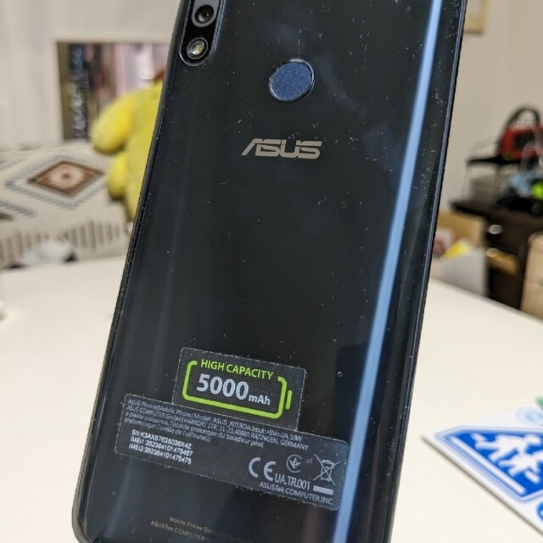 ZenFone(ゼンフォン)のASUS ZenFone Max Pro (M2)　ジャンク スマホ/家電/カメラのスマートフォン/携帯電話(スマートフォン本体)の商品写真