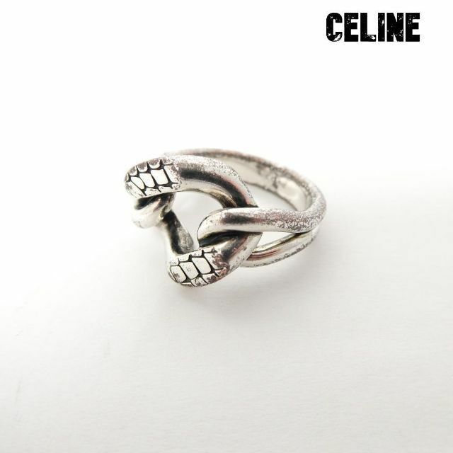 CELINE エディスリマン SV925 リング 指輪 13号 シルバー-