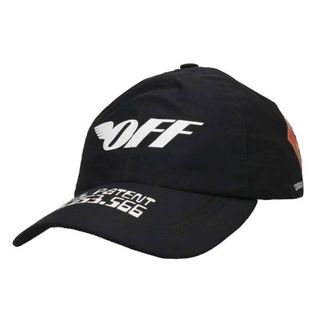 オフホワイト(OFF-WHITE)のオフホワイト  18AW  OMLB015F18656037 ゴアテックスロゴプリントキャップ  メンズ ONE SIZE(帽子)