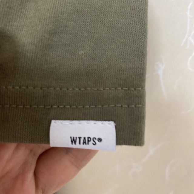 W)taps(ダブルタップス)のWTAPS SCREEN Tシャツ　オリーブ　サイズ4 XL メンズのトップス(Tシャツ/カットソー(半袖/袖なし))の商品写真