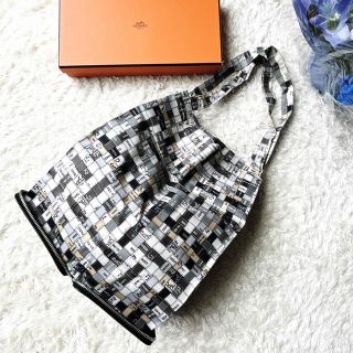 美品　HERMES エルメス　ボルデュック　レア　シルキーポップ　エコバッグ