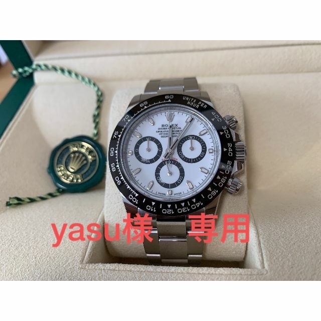3 国内正規品☆ROLEX ロレックス☆デイトナ☆116500LN☆白 メンズ