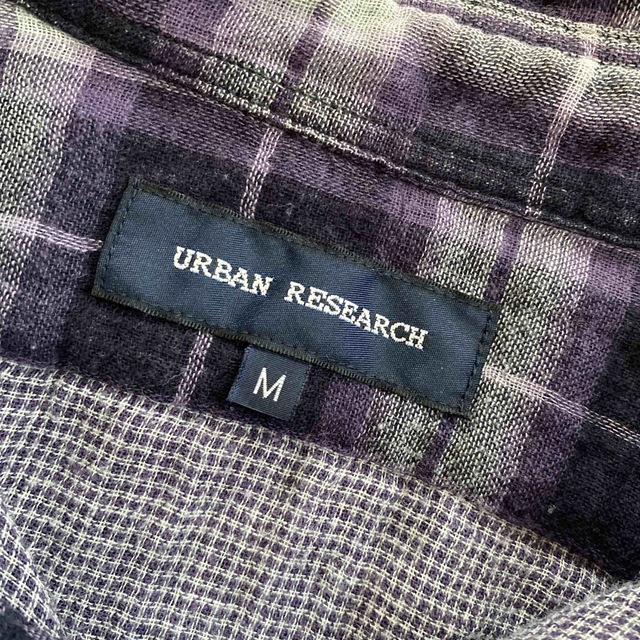 URBAN RESEARCH(アーバンリサーチ)のURBAN RESEARCH アーバンリサーチ　コットン 春夏　長袖 シャツ メンズのトップス(シャツ)の商品写真