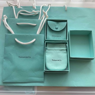 Tiffany & Co. - TIFFANY ティファニー 空箱 巾着 ポーチ 紙袋 ショッパー 8点セット