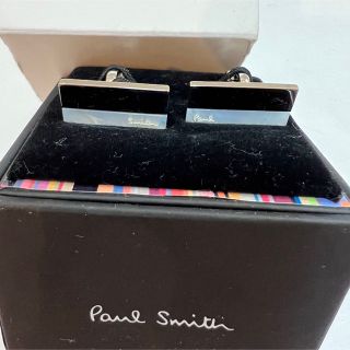 ポールスミス(Paul Smith)のポールスミス カフス シルバー シェル 貝 ワンオーナー 使用一度のみ 美品(カフリンクス)