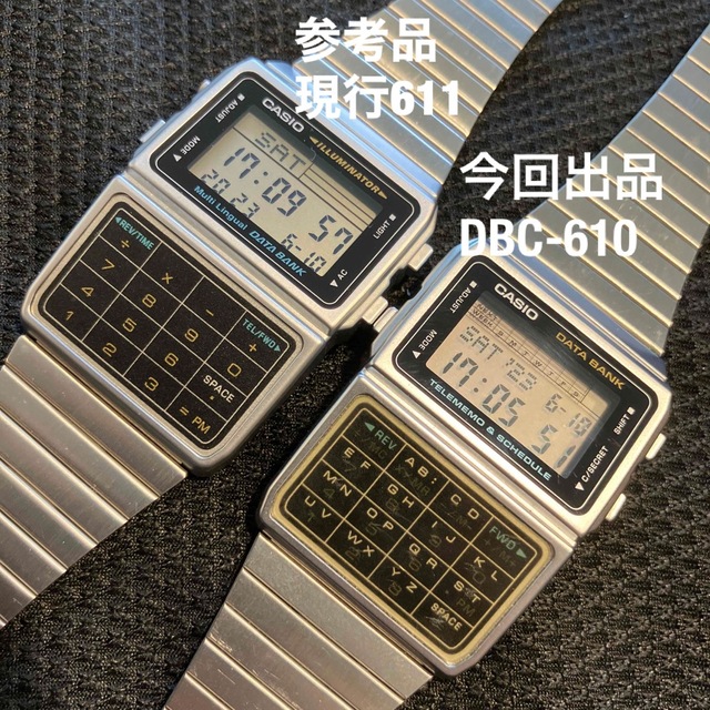 希少品、ビンテージ品　CASIO  データバンク DBC-610