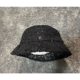 CHANELシャネル 可愛いツイード素材の帽子size57 - www.top4all.pl