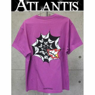 暖色系 クロムハーツ マッティボーイ Tシャツ Mサイズ 紫 メッセージ